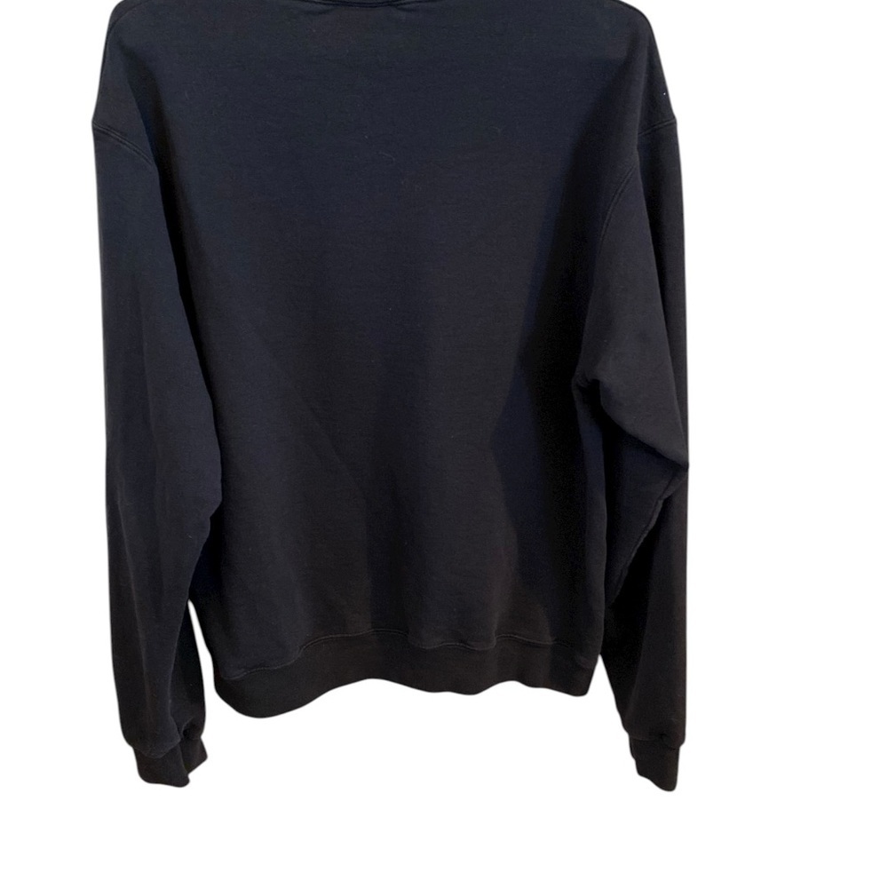 Champion Black Red Stanford Crewneck Sweater College Sweatshirt Pullover - Picture 5 of 6